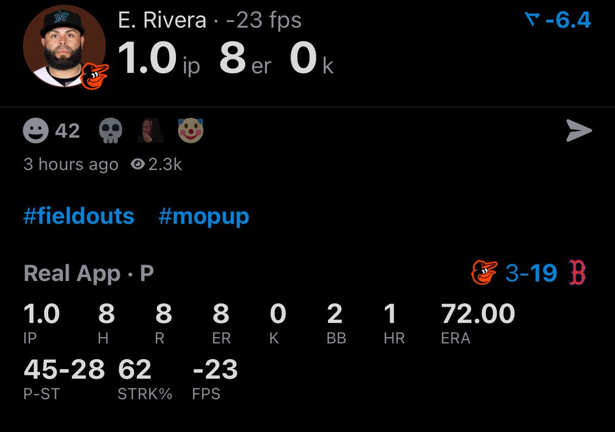 HouckssBurner's tweet image. I never thought I would see an inning this bad, even by a position player