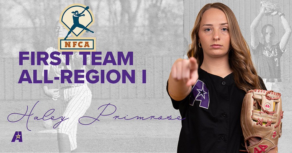 LSUA_SB's tweet image. Congratulations to Madi Baker, Julia Kwakernaak, Kilee Moody, and Haley Primrose on being named NFCA NAIA First Team All-Region I!