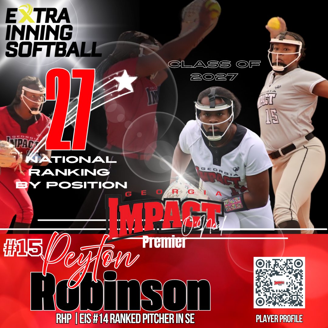 armoreliteoneal's tweet photo. Talk about a rising star π Our own @PeyRobinson2027, ranked the #27 pitcher in the Class of 2027! π₯Sheβs been dominating for her high school, and weβre pumped to have her back with us this weekend. Letβs go, Peytonβkeep making waves! π₯πͺ
#ClassOf2027 #PitcherPower #RisingStar https://t.co/6XWyXUniDc