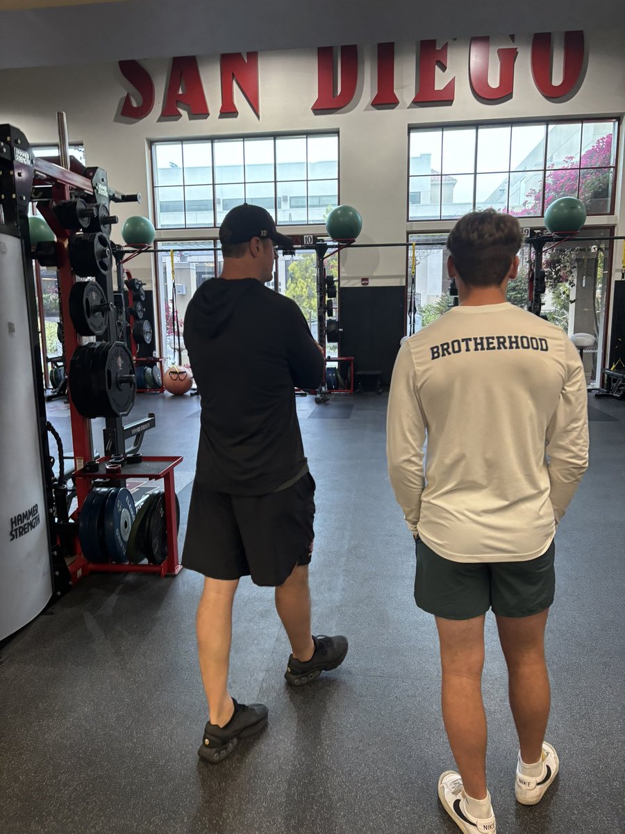 Jacob Kreinbring (@jacobkrein_) on Twitter photo Great time checking out San Diego State today! Thank you <a href="/CoachZacBarton/">Zac Barton</a> for showing me around the Aztec facilities and showing what the program has to offer! Go Aztecs!
<a href="/_ColeMurphy_/">Cole Murphy</a> <a href="/FentressKicking/">Fentress Kicking</a> <a href="/LoyolaFB/">Loyola Football</a> <a href="/latsondheimer/">eric sondheimer</a> <a href="/drewcasani/">Drew Casani</a> Great time checking out San Diego State today! Thank you <a href="/CoachZacBarton/">Zac Barton</a> for showing me around the Aztec facilities and showing what the program has to offer! Go Aztecs!
<a href="/_ColeMurphy_/">Cole Murphy</a> <a href="/FentressKicking/">Fentress Kicking</a> <a href="/LoyolaFB/">Loyola Football</a> <a href="/latsondheimer/">eric sondheimer</a> <a href="/drewcasani/">Drew Casani</a>