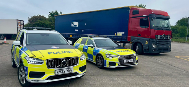 Male driver arrested for immigration offences tonight on the M62 Rochdale as part  of #Op Babel. Tackling illegal immigration crime on Greater Manchester's Road Network. #CVU