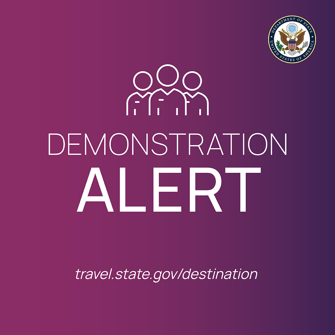 Mexico: Thousands of protestors are blocking or limiting access to the Mexico City International Airport. U.S. citizens attempting to enter or exit the airport should follow directions of local authorities. More at ow.ly/MlHZ50VY5N5.
