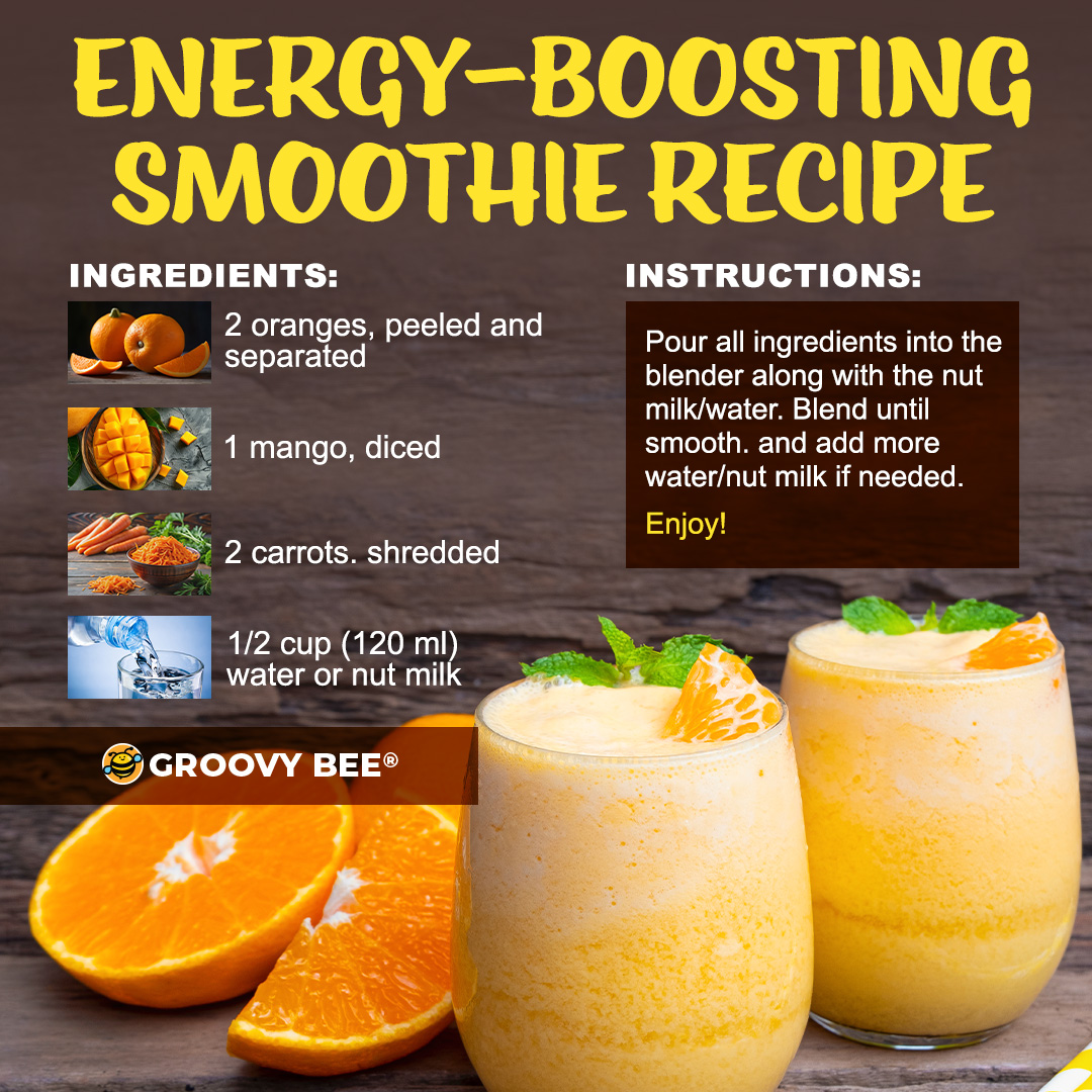 Start your day strong or beat the afternoon slump with this delicious, nutrient-packed smoothie!

#EnergyBoost #HealthySmoothie #NaturalEnergy #NoCaffeineNeeded