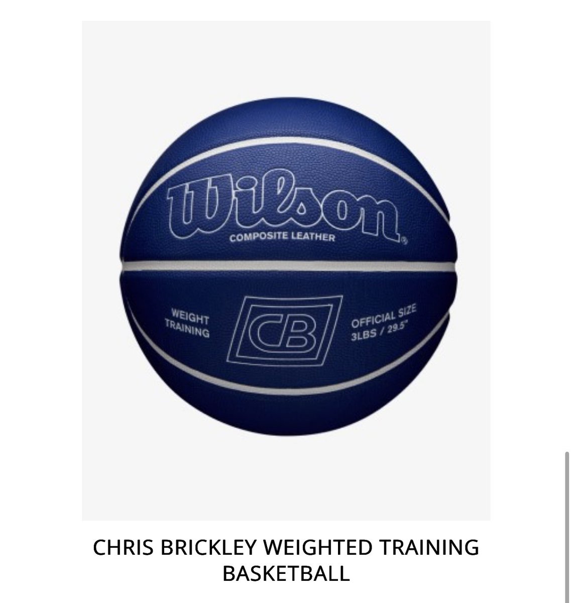 Chris Brickley (@cbrickley603) on Twitter photo Now thru May 31st we have an amazing deal on my <a href="/WilsonBasktball/">Wilson Basketball</a> training collection! It’s called the 10-20-30 promotion. Each basketball you purchase, you get a bigger discount on the next!! Don’t miss out! I really believe in these to improve your game! Link in my bio Now thru May 31st we have an amazing deal on my <a href="/WilsonBasktball/">Wilson Basketball</a> training collection! It’s called the 10-20-30 promotion. Each basketball you purchase, you get a bigger discount on the next!! Don’t miss out! I really believe in these to improve your game! Link in my bio