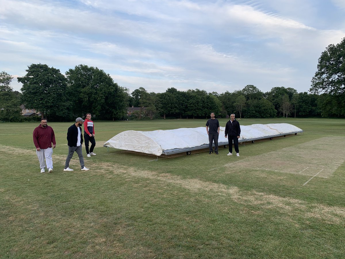 Tilgate CC (@tilgatecc) on Twitter photo New covers on ready for tonight’s rain, hopefully the game against <a href="/Ifieldcc/">Ifield Cricket Club</a> should still go ahead. New covers on ready for tonight’s rain, hopefully the game against <a href="/Ifieldcc/">Ifield Cricket Club</a> should still go ahead.