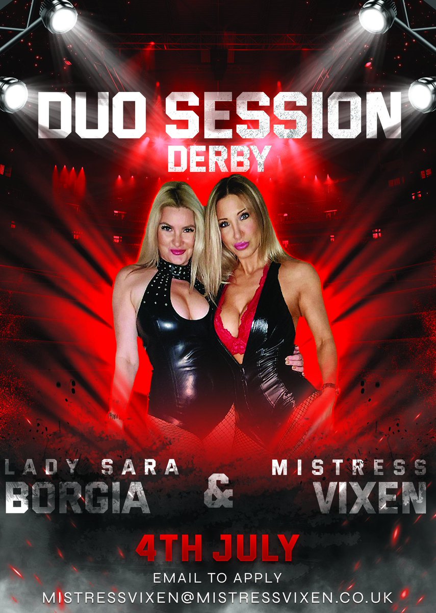 Not to be missed!!
4th July 
Myself and <a href="/borgia_lady/">Lady Sara Borgia</a>