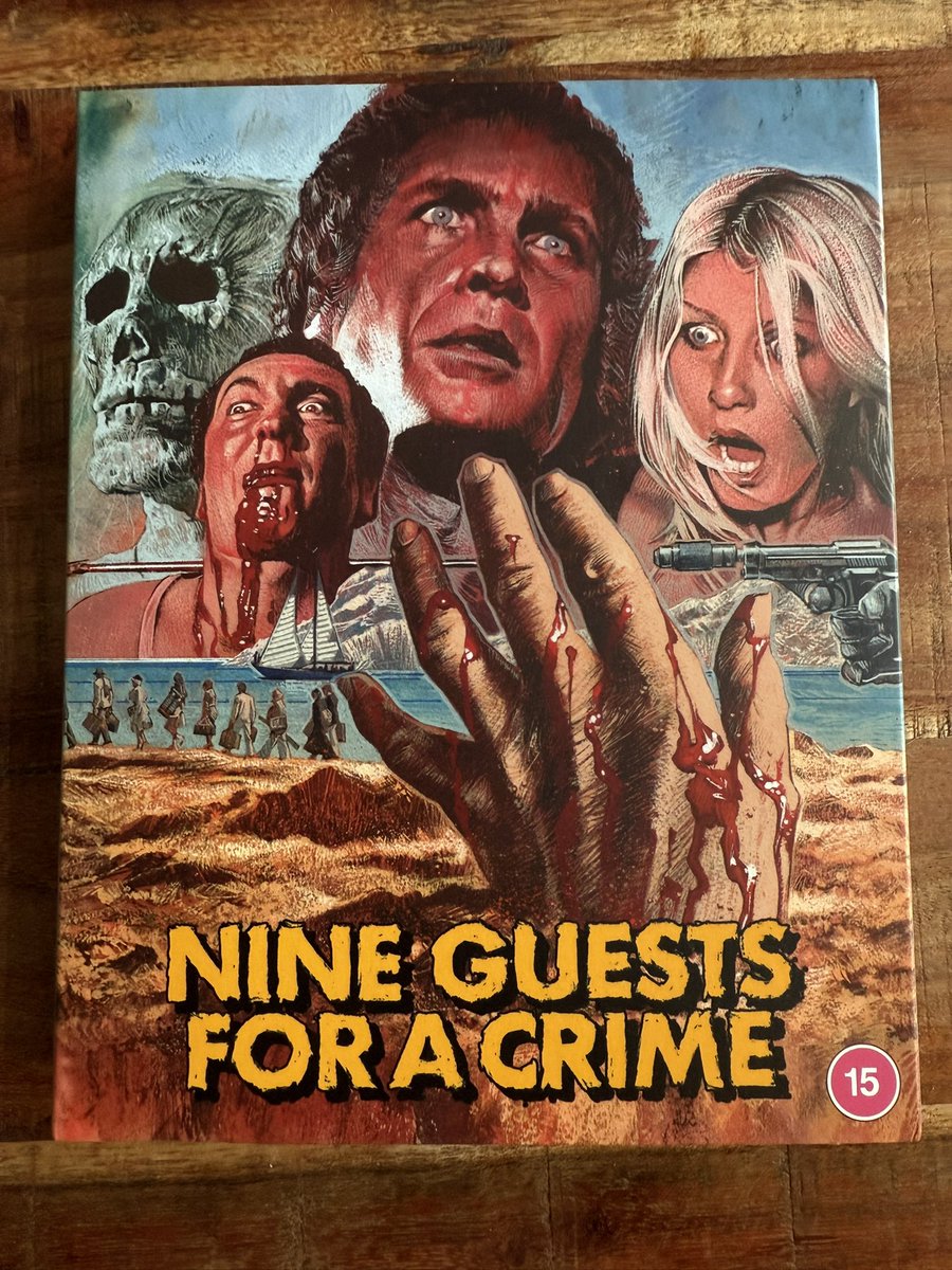 RobertS_1975's tweet photo. 📦📦📦📦 new stuff 📦📦📦📦
Nine Guests for a Crime Limited Edition
@88_Films
#italiancollection #bluray #movie #moviecollection #boxset #giallo #baldi #slipcase https://t.co/D5SjFGeGM4