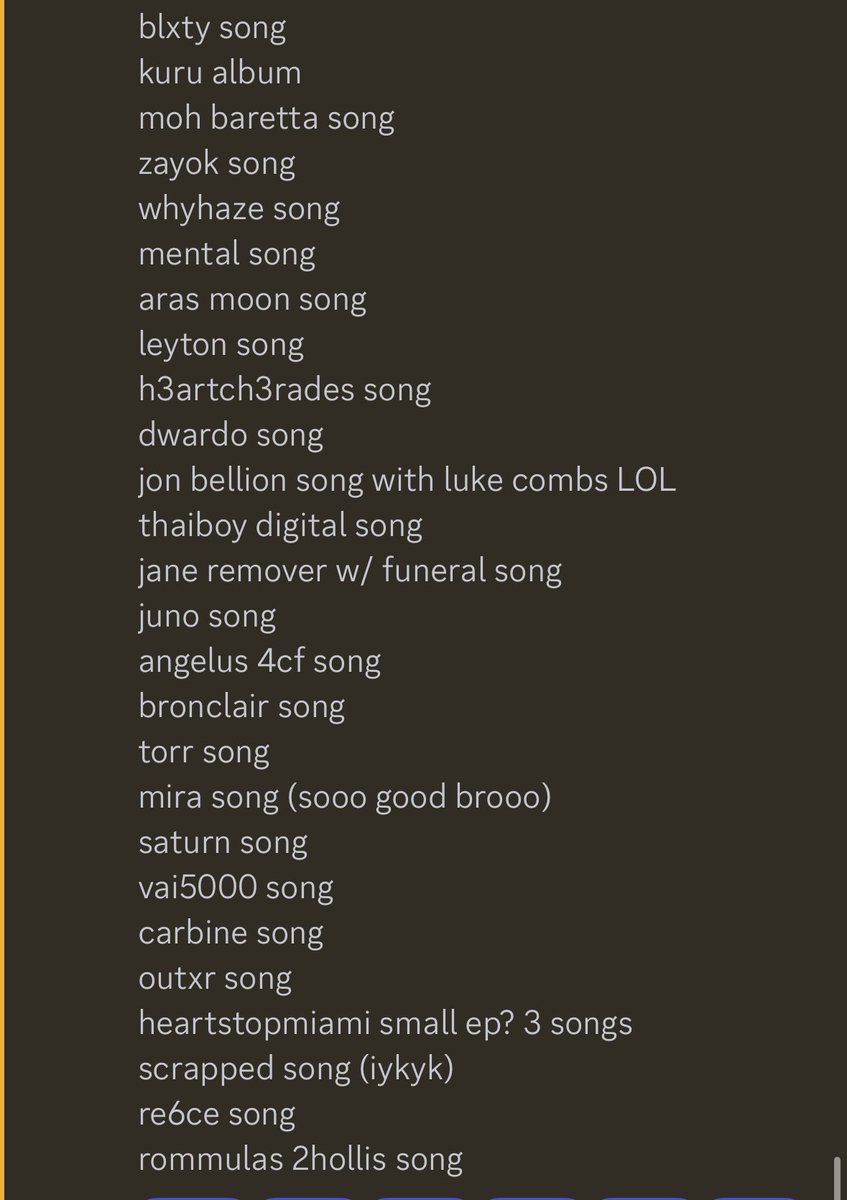 new music that came out this week that i was aware of #SorryBacklightNoah  #ImJackinUrSwagThisWeek