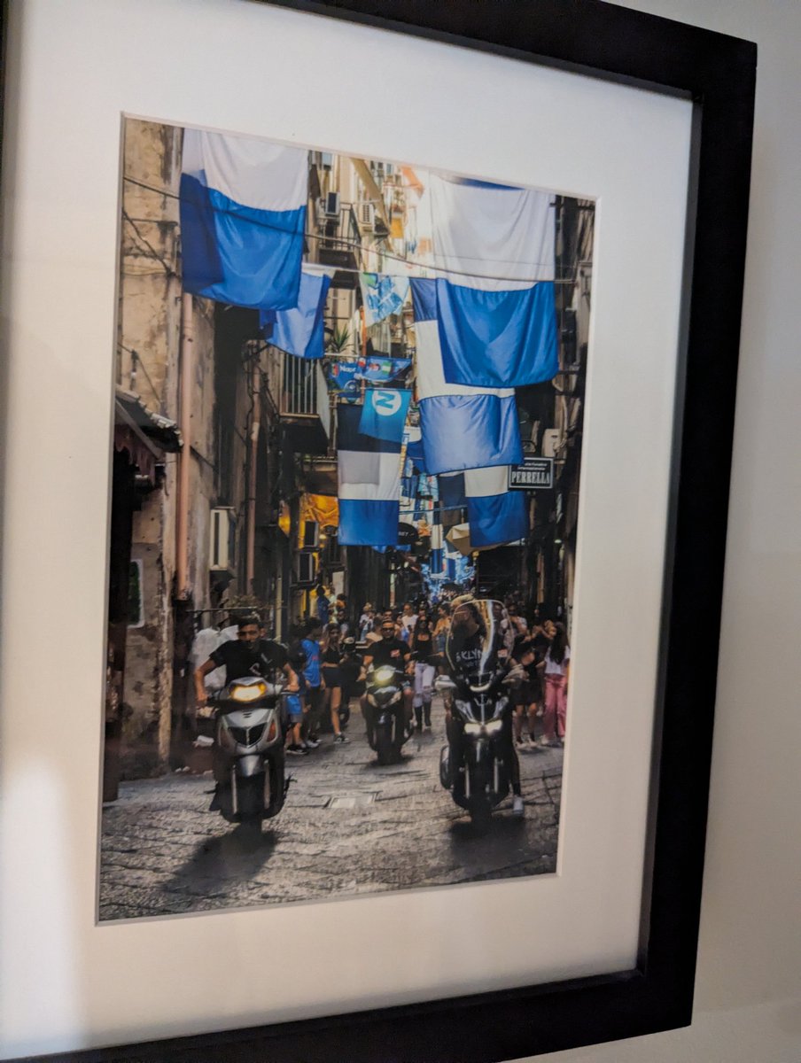 Don't watch much football these days other than suffering United, but Naples is a great footballing city. #Napoli