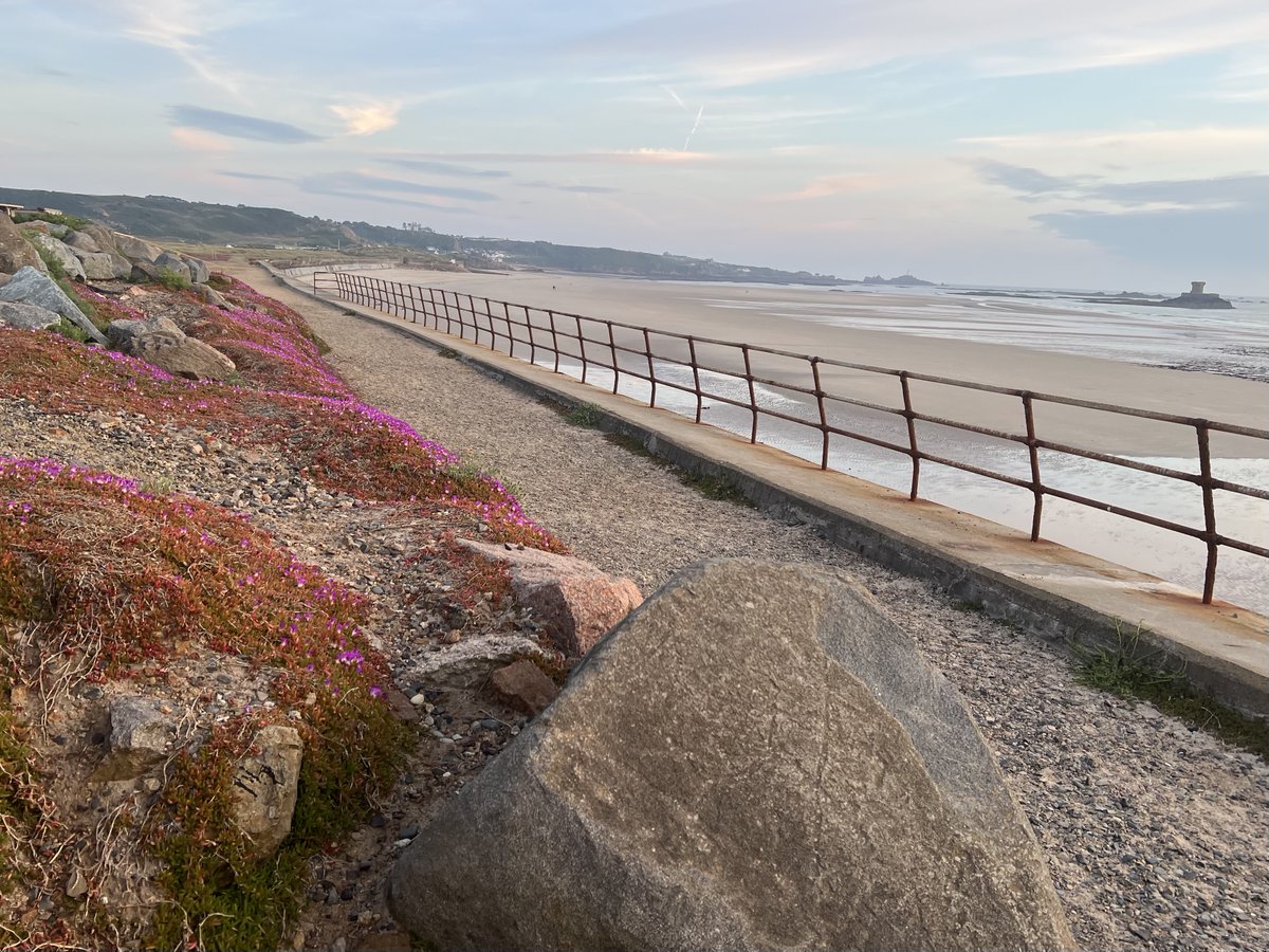 St Ouen’s Bay this evening #JerseyCI