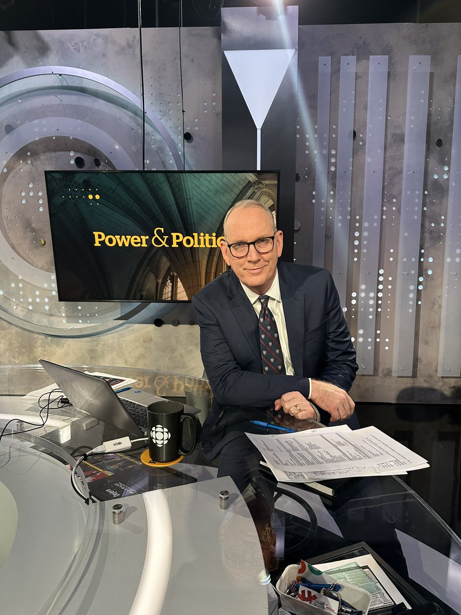I’m wrapping up my stint guest hosting Power &amp; Politics today. 
Come tune in on CBC NN right now.