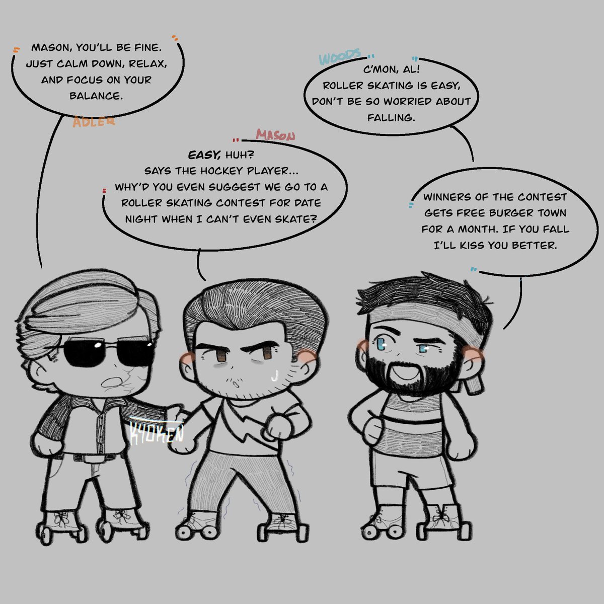 Last batch of requests I finally caught up on!! got carried away with some of them, My brains been fried lately so sorry these took so long 🙇‍♂️ #alexmason #frankwoods #russelladler #felixneumann #sevatidumas #cod #blackops