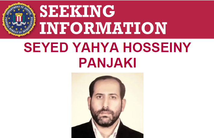 FBIMostWanted's tweet photo. Seyed Yahya is wanted for questioning by the FBI in connection with alleged worldwide lethal plots &amp; terror activity using intelligence networks, operational networks, &amp; cyber capabilities, including via cooperation between the MOIS &amp; Iran's IRGC: https://t.co/rqKmZfO4h5 https://t.co/Sw23tXbvhS