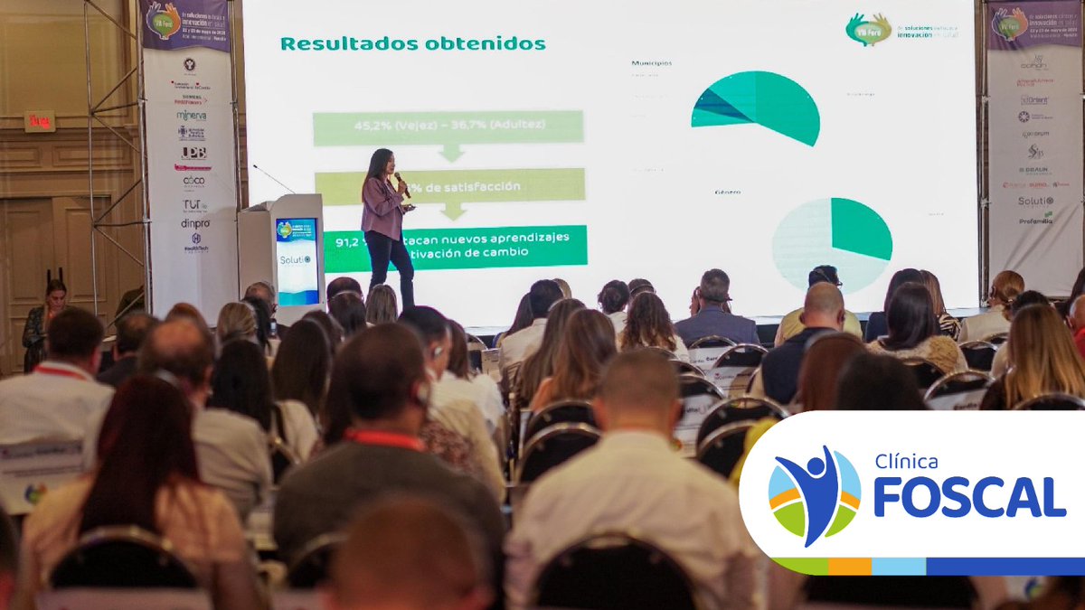 ¡Orgullo FOSCAL! 💙
En el marco del VIII Foro de Innovación en Salud ACHC en Medellín, la Clínica FOSCAL presentó tres ponencias sobre innovación en salud y sostenibilidad con impacto en el bienestar del paciente.
¡Dale like y síguenos! acortar.link/UZyIIC