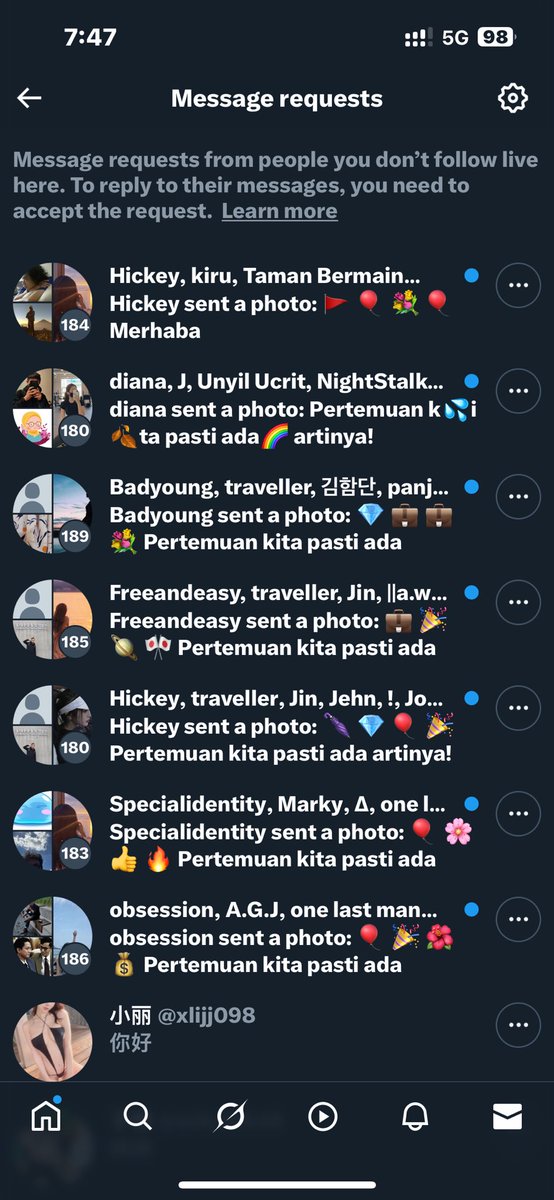 结果收到一堆垃圾