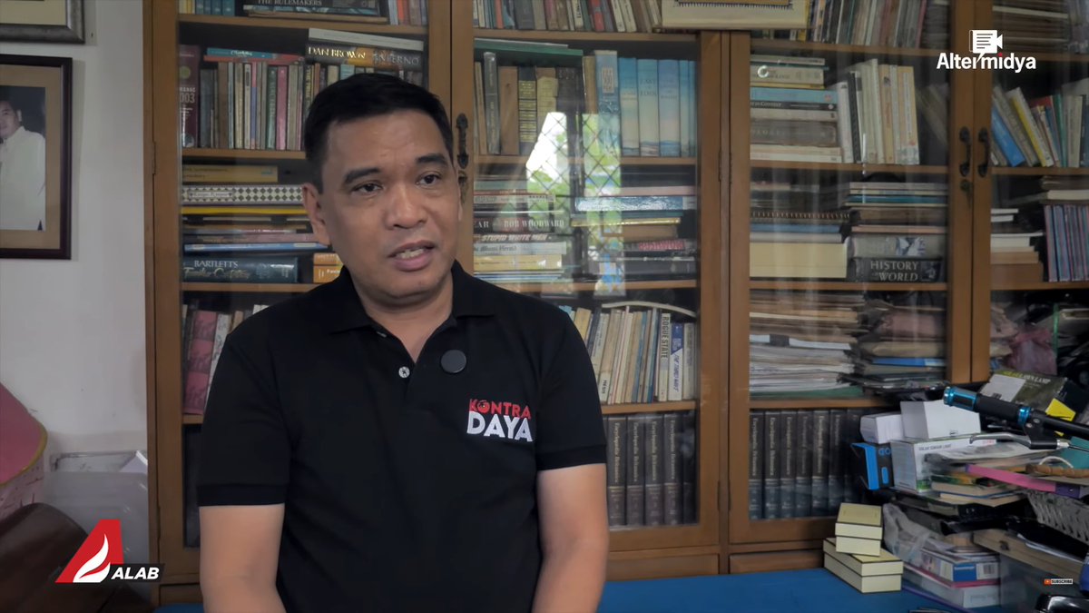 WATCH: As Kontra Daya convenor, I was interviewed on ALAB Alternatibong Balita (AlterMidya) on May 23 to help critically analyze the party-list system. youtu.be/qR5qZjHs2Z4?si…