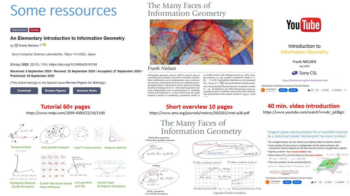 The Many Faces of Information Geometry 
 (10 pages) 

👉tinyurl.com/FacesIG/