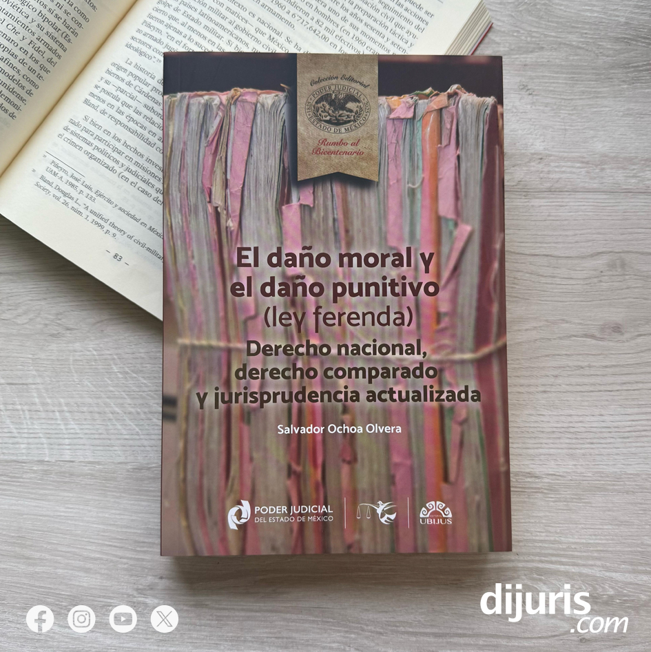 Disponible en
acortar.link/fm4smc
Este trabajo es una reedición en su primera parte , actualizada y puesta al día, del exitoso libro La demanda del daño moral, publicado en 1991. Constituyó un trabajo excepcional y vanguardista.

#Derecho #DañoMoral #DañoPunitivo #LeyRefenda