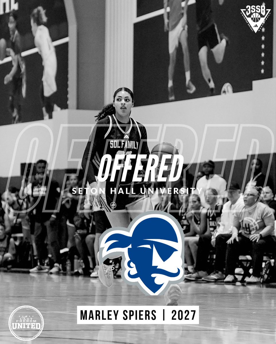 Lady Phenom United (@united_phenom) on Twitter photo Congrats to our 2027 Post <a href="/MarleySpiers23/">Marley Spiers</a> on the offer from <a href="/SHUWBB/">Seton Hall Women’s Basketball</a> <a href="/3SSBGCircuit/">3Stripes Select Basketball Girls Circuit</a> Congrats to our 2027 Post <a href="/MarleySpiers23/">Marley Spiers</a> on the offer from <a href="/SHUWBB/">Seton Hall Women’s Basketball</a> <a href="/3SSBGCircuit/">3Stripes Select Basketball Girls Circuit</a>