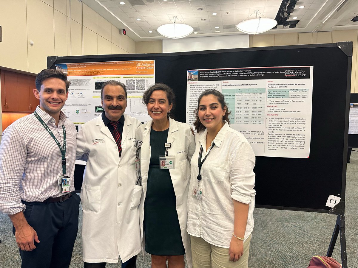 Sara Ebrahimi, MD, MPH (@sarahebrahimiii) on Twitter photo Pleasured to present our work at the 2025 Division of Internal Medicine Research Retreat at MD Anderson Cancer Center 🤓
Grateful for the opportunity and the kind support 🙏🏻
#cardioonc <a href="/MDAndersonNews/">MD Anderson Cancer Center</a> <a href="/anita_deswal/">Anita Deswal</a> <a href="/EKoutroumpakis/">Efstratios Koutroumpakis, MD</a> Pleasured to present our work at the 2025 Division of Internal Medicine Research Retreat at MD Anderson Cancer Center 🤓
Grateful for the opportunity and the kind support 🙏🏻
#cardioonc <a href="/MDAndersonNews/">MD Anderson Cancer Center</a> <a href="/anita_deswal/">Anita Deswal</a> <a href="/EKoutroumpakis/">Efstratios Koutroumpakis, MD</a>