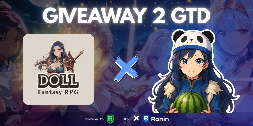 neptune_w3b's tweet image. Teamed up with @DollsOnRonin for a juicy collab!🍈

➣ 2 GTD spots up for grabs 
➣ 3 mints per WL 

To enter:
🤝🏻 Follow @neptune_w3b @DollsOnRonin @ronencoin @Ronin_Network 
♥️ Like &amp;amp; RT
💬 Tag 3 frens
📬 Drop your Ronin Addy
🖥️ Join: discord.com/invite/ronen

🗓️Ends May 28, 2025