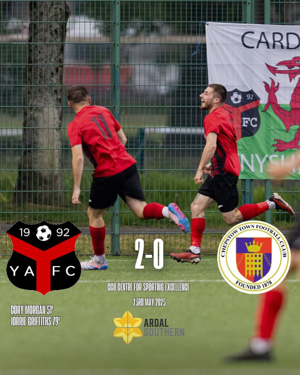 🚨 YNYSHIR ALBIONS PROMOTED🚨

<a href="/YAFCthebuns/">Ynyshir Albions FC</a> have been promoted to the Cymru South after beating <a href="/ChepstowTownAFC/">Chepstow Town A.F.C</a> 2-0 in the <a href="/ArdalSouthern/">Ardal Southern</a> Play-Off Final.

📸 <a href="/lewismphoto/">Lewis Mitchell</a>