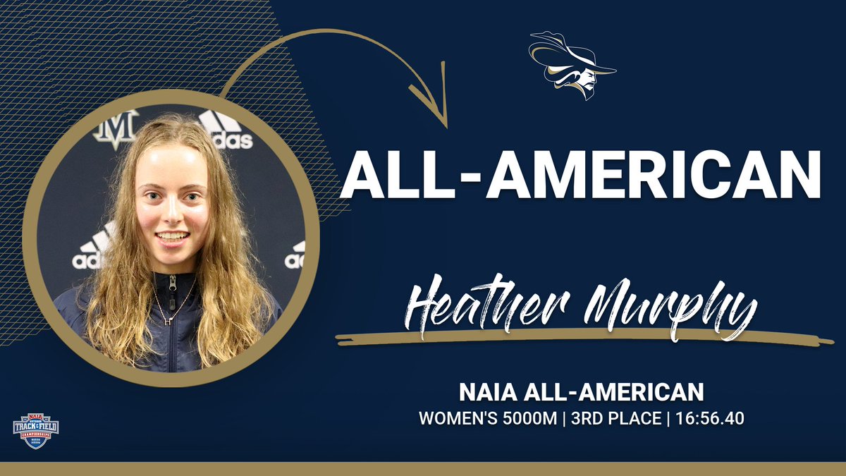 Montreat Cavaliers (@montreatcavs) on Twitter photo ๐ 2๏ธโฃx ALL-AMERICAN ๐
For the 2๏ธโฃnd time this week, <a href="/MontreatXCTF/">Montreat XC/TF</a>'s Heather Murphy is an NAIA All-American! Congratulations on an incredible 5000M race and your superb performances at the national meet, Heather! #CavClan #NAIATrack #TheRightWaytoPlay ๐ 2๏ธโฃx ALL-AMERICAN ๐
For the 2๏ธโฃnd time this week, <a href="/MontreatXCTF/">Montreat XC/TF</a>'s Heather Murphy is an NAIA All-American! Congratulations on an incredible 5000M race and your superb performances at the national meet, Heather! #CavClan #NAIATrack #TheRightWaytoPlay