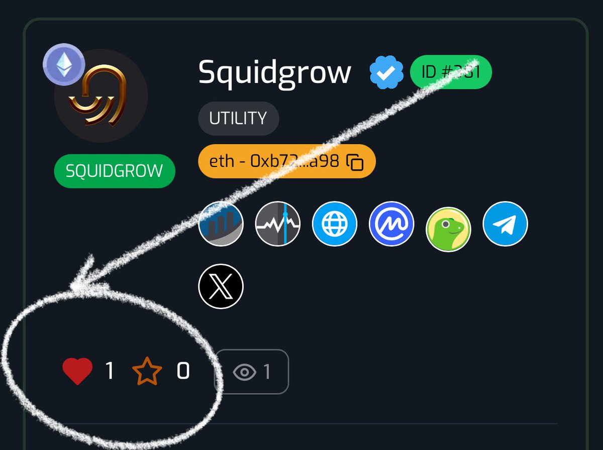 PabloCRO (@pablo_cro) on Twitter photo Let’s welcome <a href="/Squid_Grow/">SquidGrow™</a>
To TickerTrending.com 🚨👀
Add it to your daily activity to hit the like button for organic trending 🫡
Who should we add on the POLL next? Let’s welcome <a href="/Squid_Grow/">SquidGrow™</a>
To TickerTrending.com 🚨👀
Add it to your daily activity to hit the like button for organic trending 🫡
Who should we add on the POLL next?