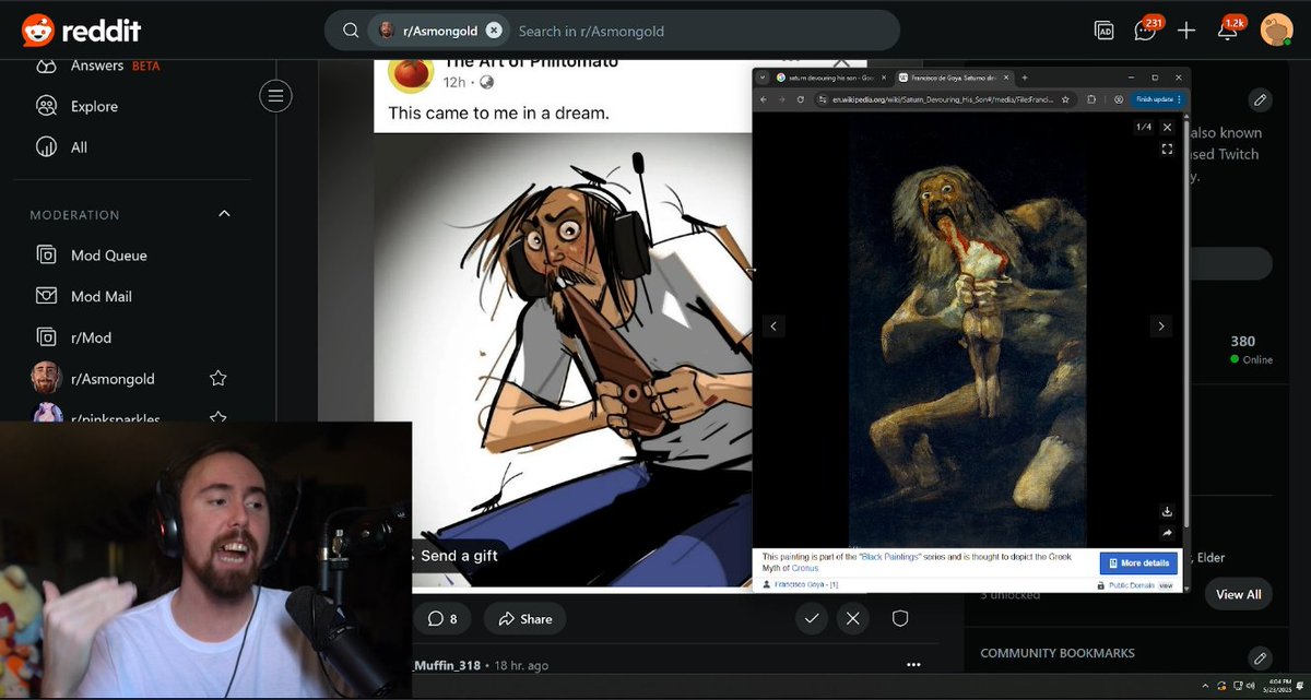 Roach king has taken notice.