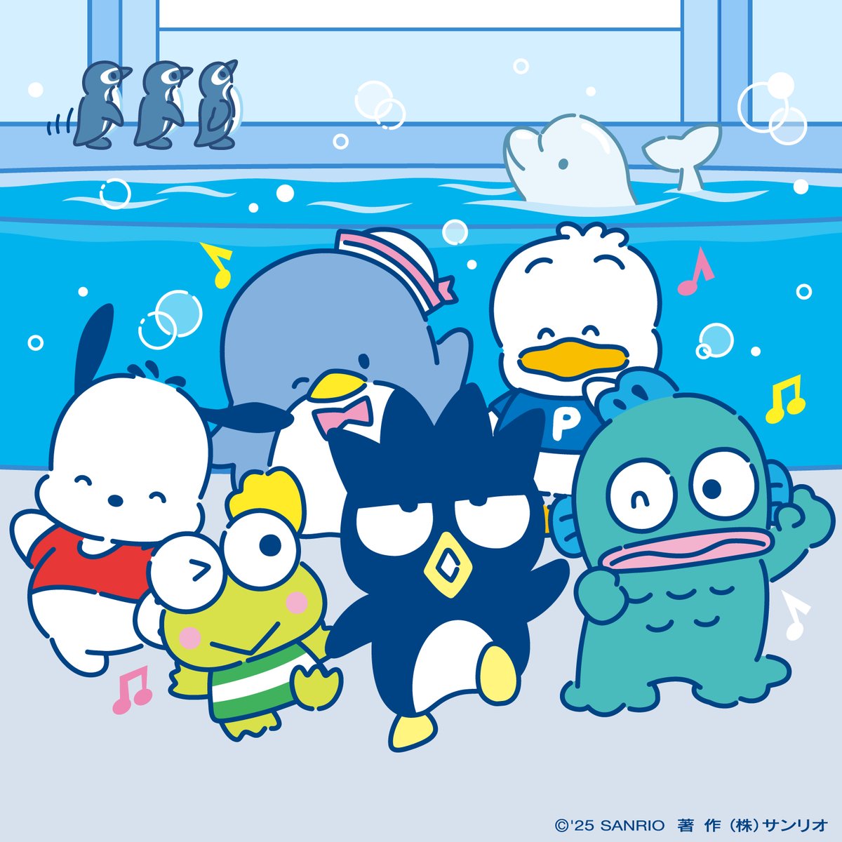 ばつ丸「6/7(土)はシーパラでオレさまたちのライブがあるぞー！」
けろっぴ「すっごいワクワクするー♪」
ハンギョドン「ね〜！」
ポチャッコ「ドッキドキ〜！」
サム「遊びにきれくれたら嬉しいな〜 ♪」
ペックル「予定あけといてね〜！」
lnky.jp/P9c99DW
#はぴだんぶい