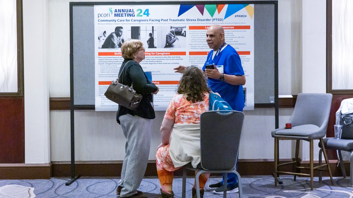 Poster Abstracts for #PCORI25 Due in 1️⃣ Week!

This is your opportunity to share your work and engage with patients, caregivers and the broader healthcare community. Learn more: pcori.me/4kkDA9o