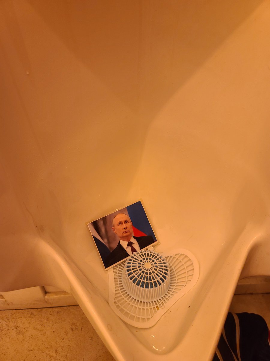JeremyJFry2's tweet photo. I'm rarely a political animal, but when I saw this at my favourite Ukrainian restaurant in Gastown, Vancouver, British Columbia, I couldn't help but snap a photo. https://t.co/EXnUomxr4o