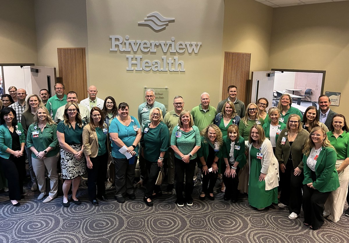 This May, the Riverview Health team is wearing green for #MentalHealthAwareness Month. 💚

<a href="/samhsagov/">SAMHSA</a> leads public health efforts to advance the behavioral health of the nation. Visit their website for support and resources: bit.ly/4jQf1kg

#MHAM2025