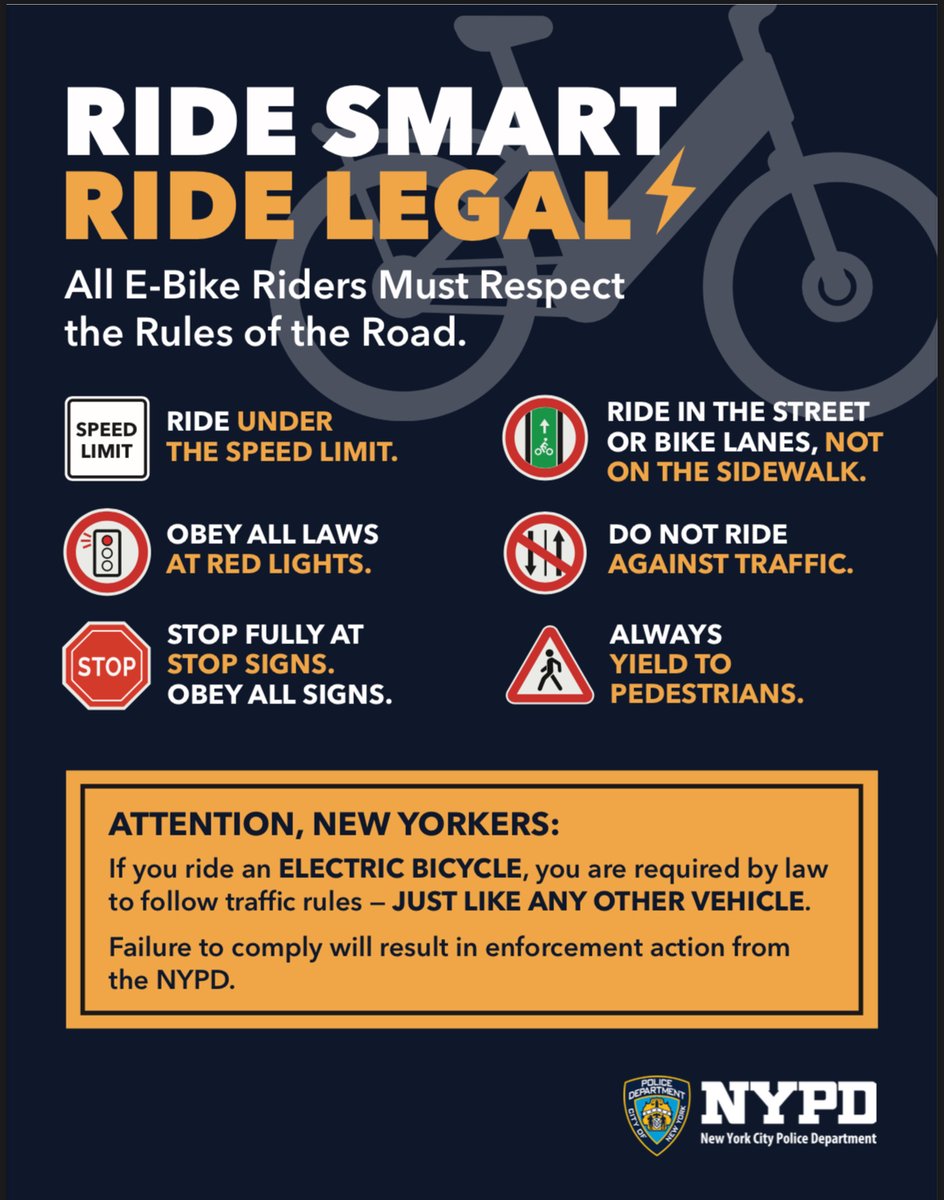 Planning on taking a trip on an E-bike? Keep this in mind for a safe  and legal ride!