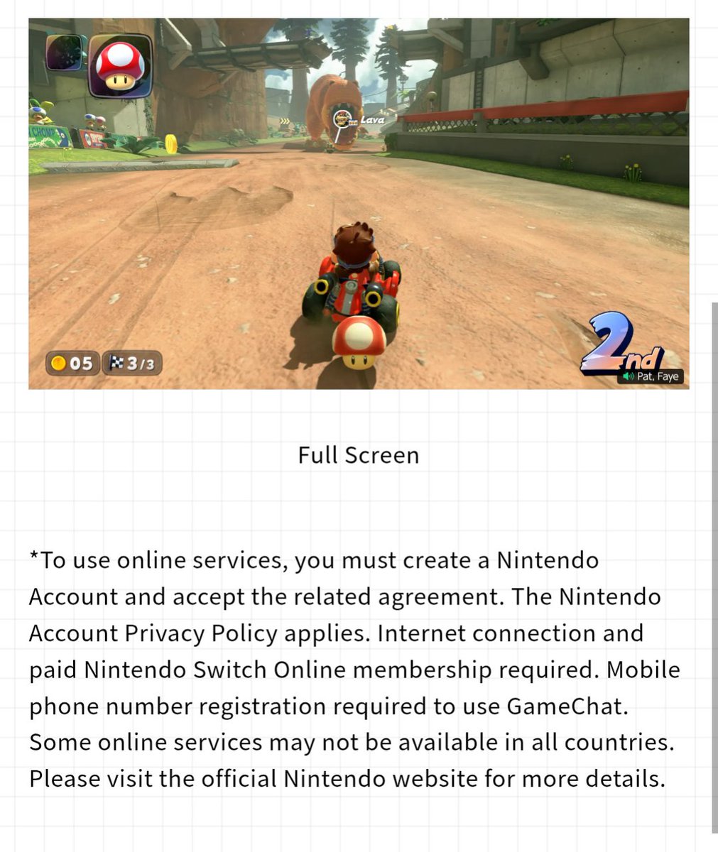 NinSwitch2News's tweet image. On the Nintendo Today! App, (May 24th 2025) You can get information and a video about GameChat screen size!