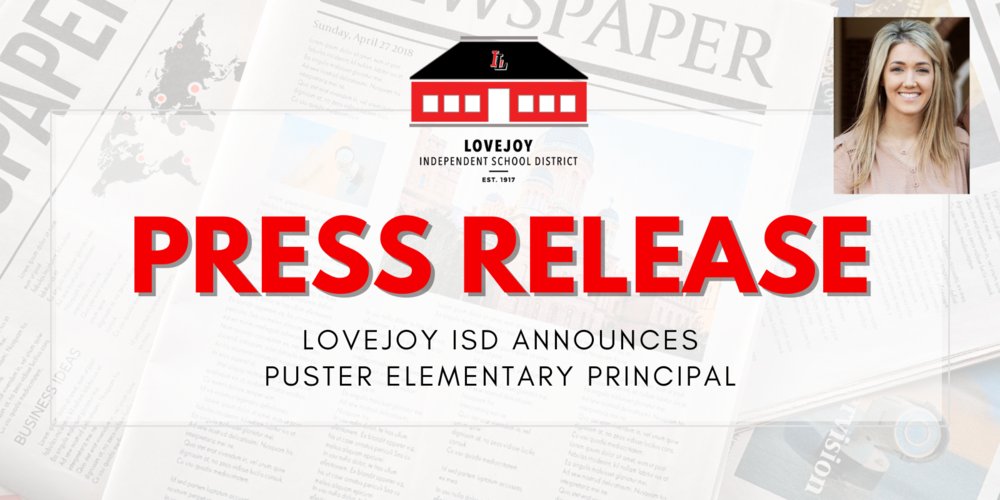 Lovejoy ISD Names Puster Elementary Principal lovejoyisd.net/o/lisd/article…
