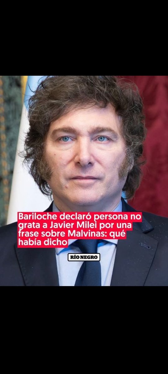 Que orgullo Bariloche 👏👏 todo el país tendría que obrar así 
Personaje DETESTABLE
