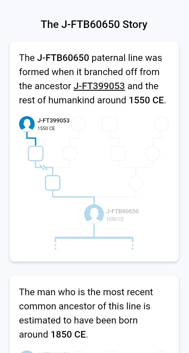 ajwad_DNA's tweet photo. عينتين لعشيرة العصوم الأجود (البري/البوغنيمة)
عينة من الشاطي وعينة صقر المغير تلتقي بالتحور FTB60650 بعمر ۱٧٥ سنة وتلتقي صعودا بالتحور ZS10622 لمواريث من فخذ الخميس وتلتقي بجد لمواريث البوغنيمة FT399053 وتلتقي مع مواريث من فخذ الچمال/الذويخات لتلقي بالتحور الجامع للعصوم ZS10621 https://t.co/oK04cXrTGX