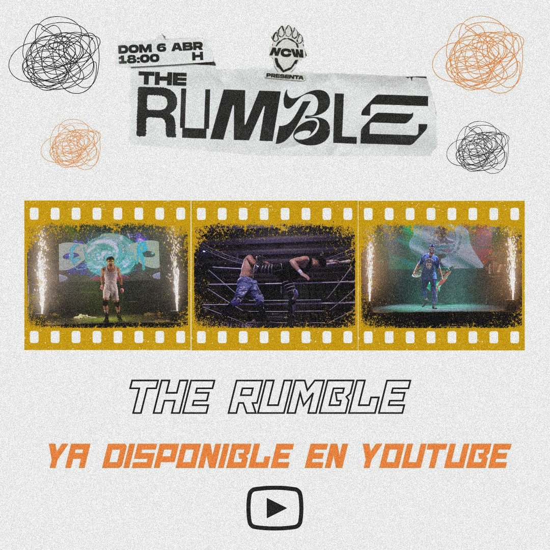 coast_wrestling's tweet photo. Ya disponible en youtube el combate por la Corona de Rey de Cantabria

🤼 THE RUMBLE 🤼 

https://t.co/BgvWTTx6ma https://t.co/x5WQM8Xr8F