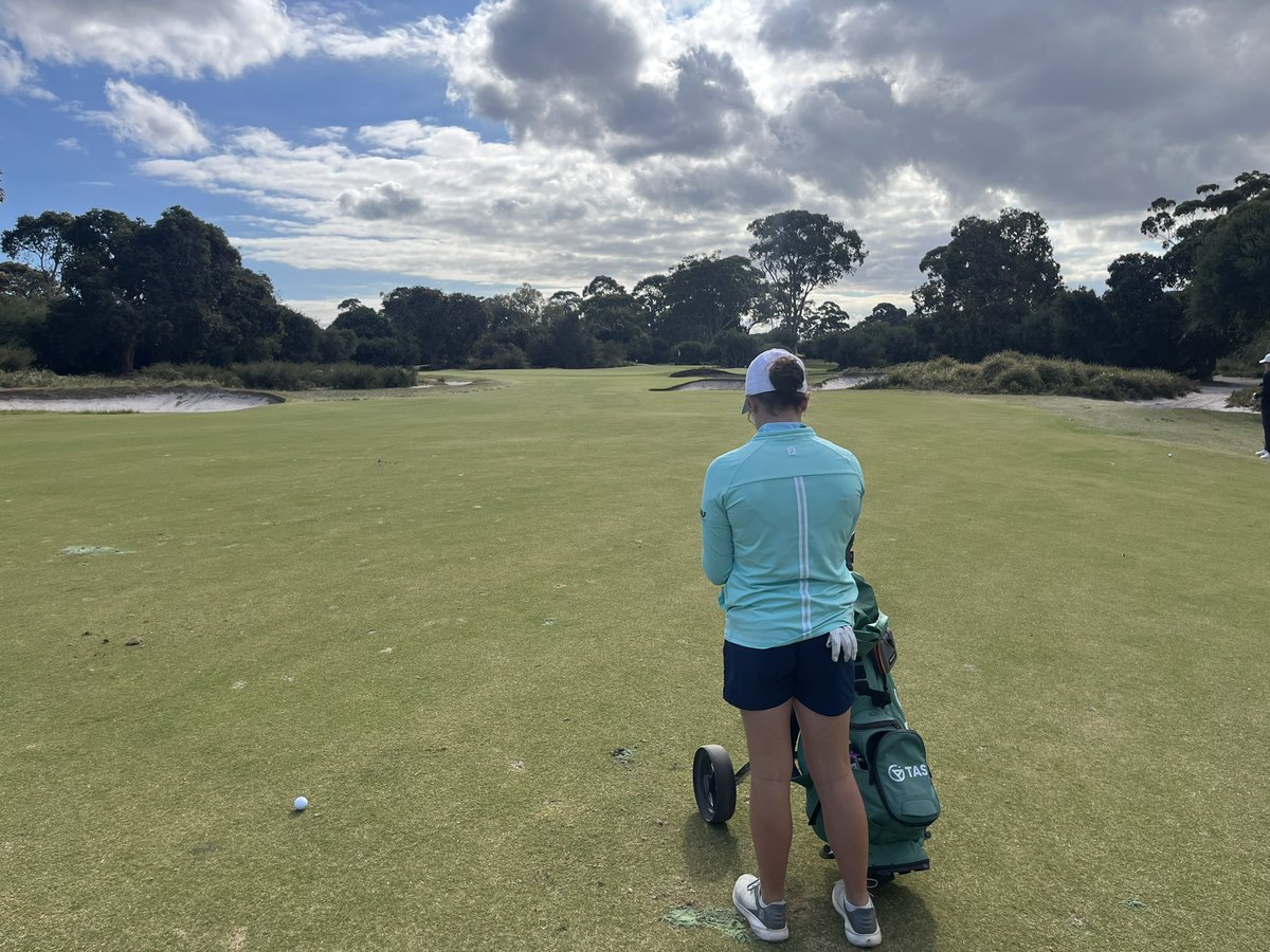 MacThomasTAS's tweet photo. Last week I played the Port Philip Open Amateur at the incredible @KingstonHeathGC, what an experience playing on one of Australia’s best courses. With rounds of 78 (+4), 76 (+2) I made the first cut (top 24) to play @CommonwealthGC, but just missed top 16 for the matchplay https://t.co/9xPHGkXLau