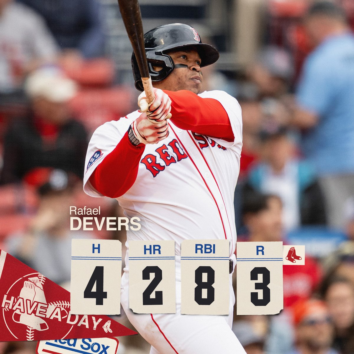 A career high 8-RBI game for Raffy.

Now for game 2.