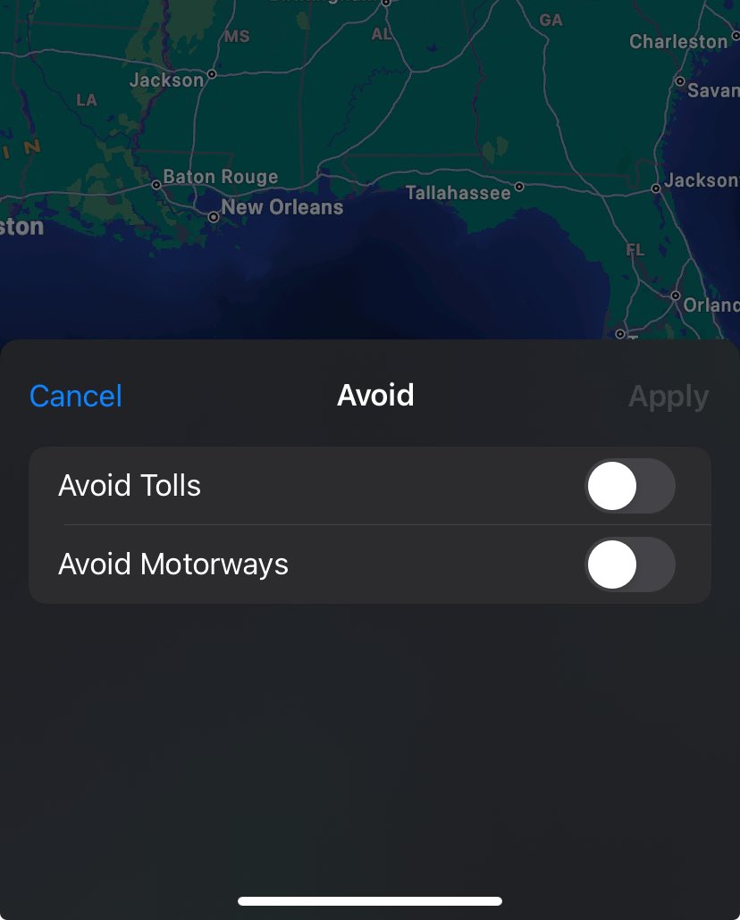 Apple maps, I need an avoid option for high crime areas 😐