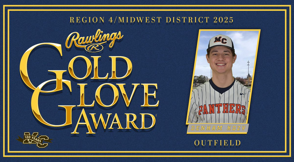 Morton College Panthers Baseball (@mcpbaseball) on Twitter photo More recognition for Soph. OF <a href="/Dkoz26/">Denham Kozy</a>! Kozy was recognized with a Region IV Gold Glove award after finishing the season with 7 assists on defense! #WeAreMC #RollPants More recognition for Soph. OF <a href="/Dkoz26/">Denham Kozy</a>! Kozy was recognized with a Region IV Gold Glove award after finishing the season with 7 assists on defense! #WeAreMC #RollPants
