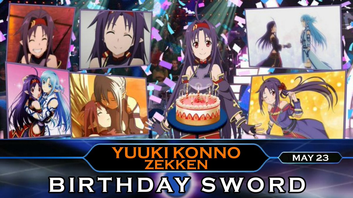 #HappyBirthdayYuukiKonno #HappyBirthdayKonnoYuuki #YuukiKonno #KonnoYuuki #Zekken #紺野木綿季 #ユウキ #ユウキ生誕祭2025 #ユウキ生誕祭 #ユウキ誕生祭2025 #ユウキ誕生祭 #紺野木綿季誕生祭2025 #紺野木綿季誕生祭 

#SwordArtOnline #SAO_Anime #マザーズロザリオ #ソードアート・オンライン