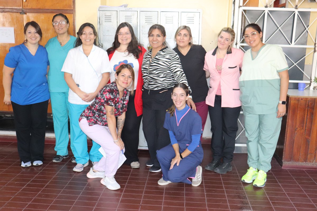 ❇️En el marco del Proyecto de Promoción de la Salud Podal en Poblaciones Vulnerables, estudiantes de la Tecnicatura Universitaria en Podología de la Universidad Juan Agustín Maza realizaron sus prácticas en el Servicio de Internación de Mujeres de nuestro hospital. <a href="/MinSaludMza/">Ministerio de Salud y Deportes</a>