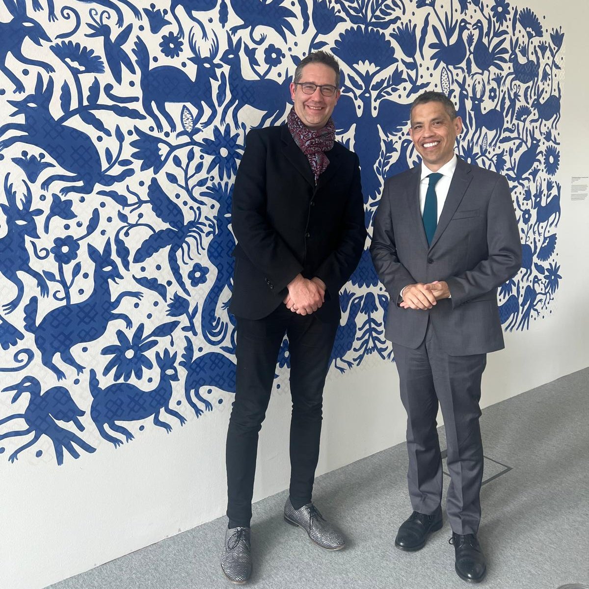 Durante la reunión que sostuvo el embajador <a href="/PacoQuiroga/">Francisco Quiroga</a> y el Dr. Bram Govaerts @bramacccimmyt, Director General del <a href="/CIMMYT/">CIMMYT</a>, conversaron sobre la importancia de seguir promoviendo alianzas estratégicas para la implementación de acciones de cooperación en materia de investigación