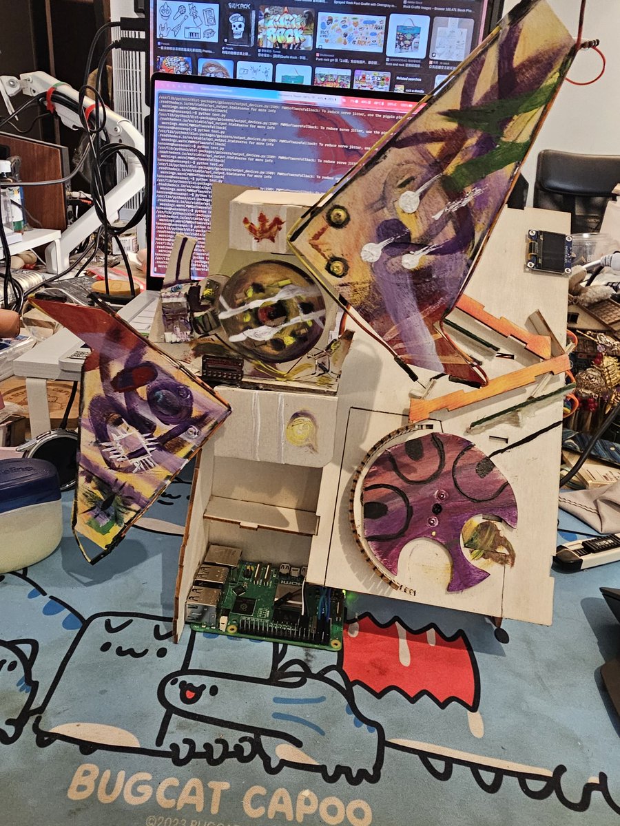 Hanssen0's tweet image. Enter the Cyberspace... @CKBDevrel 
Making #CKB cells embodied.

This is my #Web5!

进入赛博空间... @CKBDevrel
让 #CKB 的 Cell 具身化。

这是我的 #Web5！