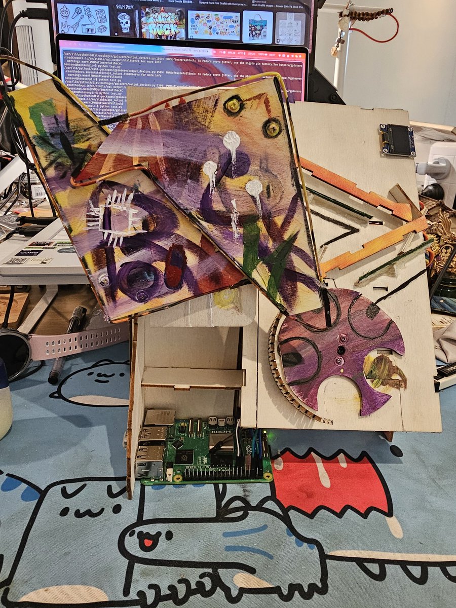 Hanssen0's tweet image. Enter the Cyberspace... @CKBDevrel 
Making #CKB cells embodied.

This is my #Web5!

进入赛博空间... @CKBDevrel
让 #CKB 的 Cell 具身化。

这是我的 #Web5！