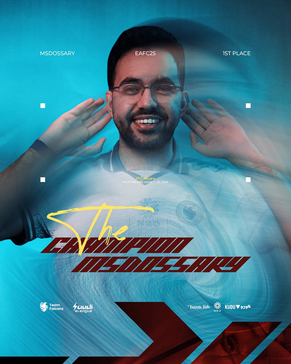 Falcons Esports (@falconsesport) on Twitter photo — مـلـك الـغابـة عـاد وسيطر! 🦅🔥
رسميًا مساعـد الدوسري بـطـل الـميجـر الثاني لـ <a href="/SaudieLeague/">الدوري السعودي للرياضات الإلكترونية</a> للعبة FC25! 🏆
#FalconsAreHere - #SELElite — مـلـك الـغابـة عـاد وسيطر! 🦅🔥
رسميًا مساعـد الدوسري بـطـل الـميجـر الثاني لـ <a href="/SaudieLeague/">الدوري السعودي للرياضات الإلكترونية</a> للعبة FC25! 🏆
#FalconsAreHere - #SELElite