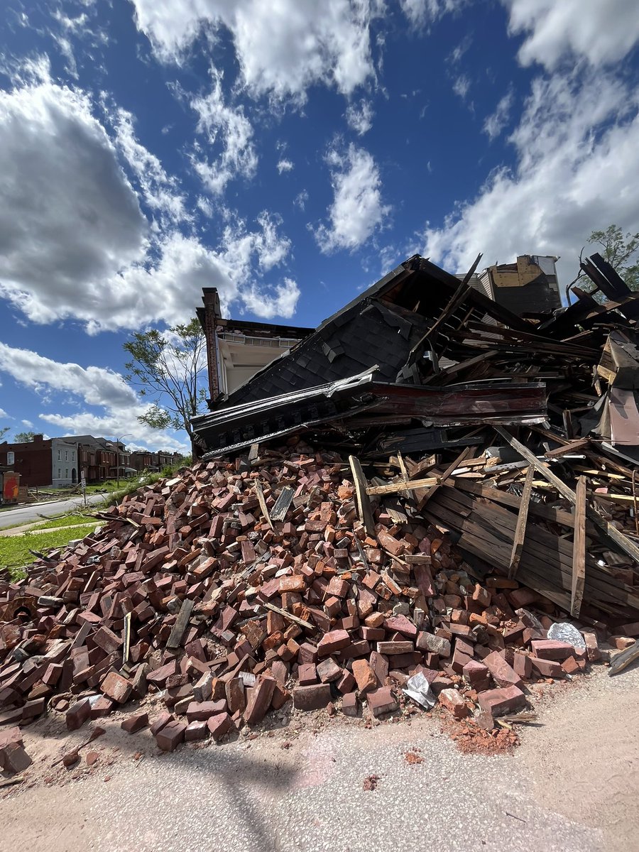 So devastating! Please help those in need by volunteering or donating! Many need so much help. Let this disaster bring people together and make the STL stronger. Stop the divide and unite! #STLStrong #StLouis